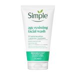 ژل شستشوی ضدپیری سیمپل | Simple Age Resisting Facial Wash | ضدچروک