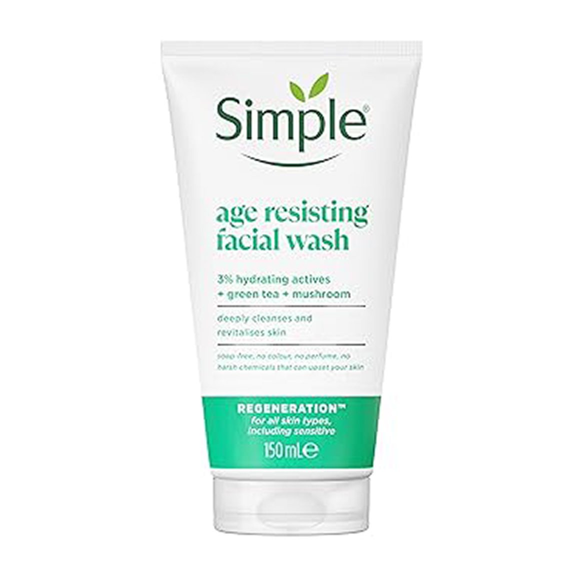 98652321547894156 ژل شستشوی ضدپیری سیمپل | Simple Age Resisting Facial Wash | ضدچروک - تصویر 1