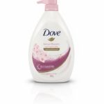 شامپو بدن داو Dove Sakura Blossom – تغذیه‌کننده و نرم‌کننده پوست حجم ۱۰۰۰ گرم پمپی