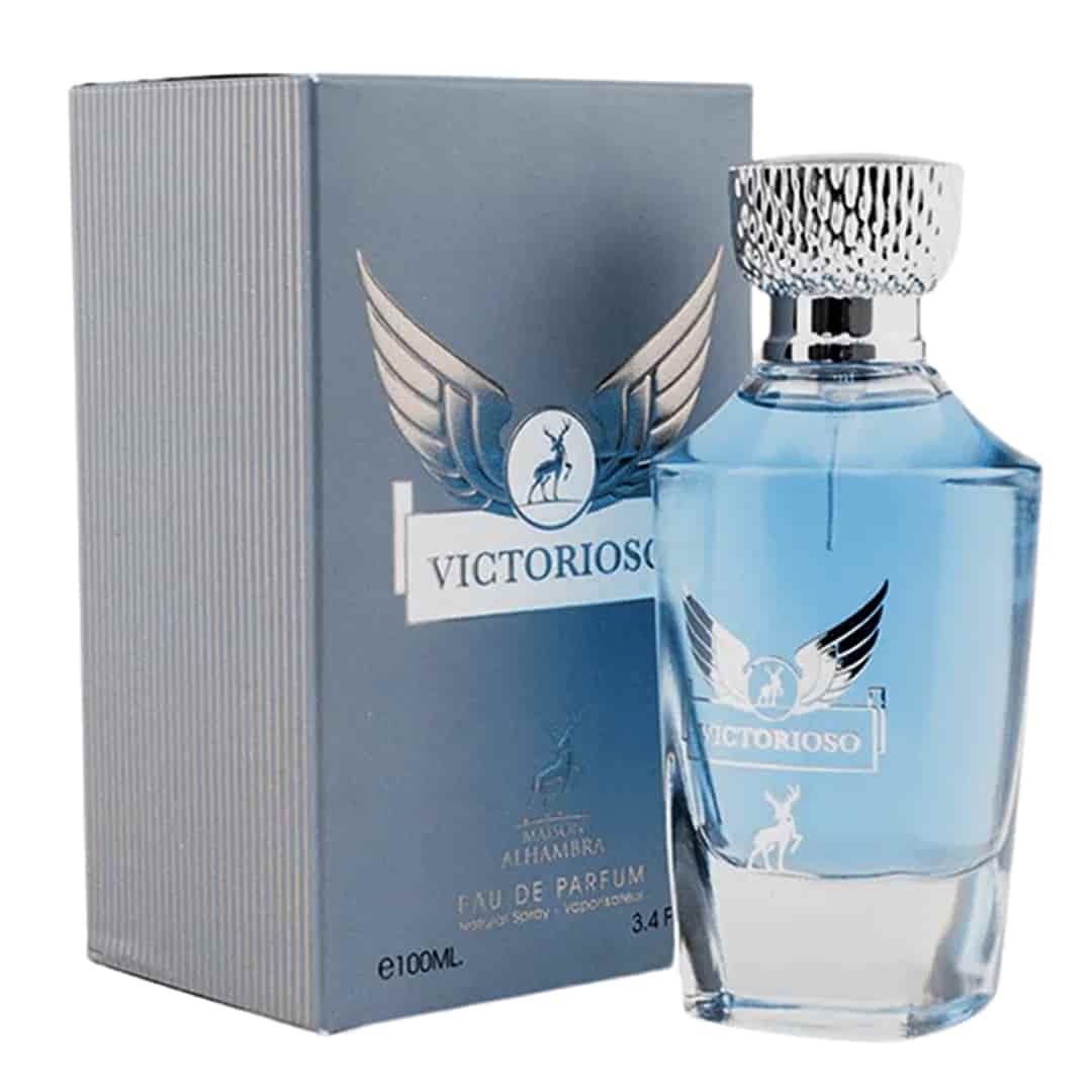 8544545432111145555555563 ادکلن ویکتوریوسو الحمبرا Alhambra Victorioso مشابه رایحه پاکو رابان اینویکتوس حجم 100 میلی لیتر اورجینال - تصویر 1